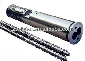 high quality 38CrMoAlA plastic extruder machine parallel twin screw barrel
