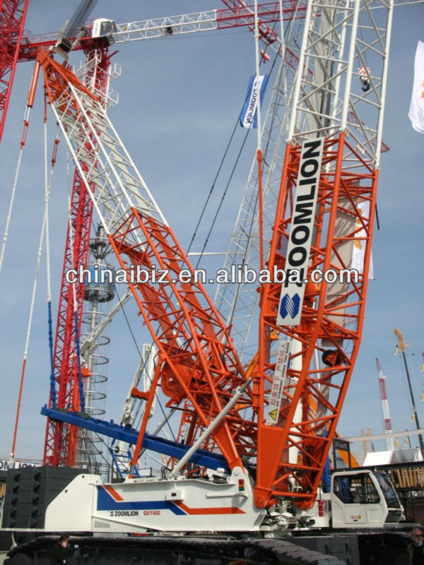 High Quality 400 ton Zoomlion Crawler Crane QUY400