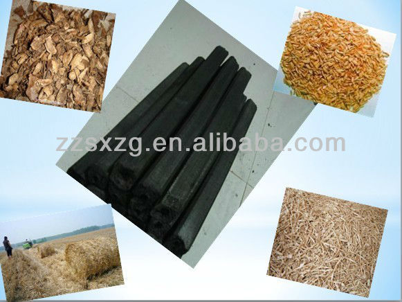 High quality competitive price corn husk pole machine