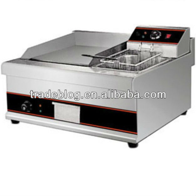 High quality Electric Griddle with Electric Fryer