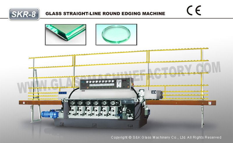 High Quality Glass Round Edge Polishing Machine