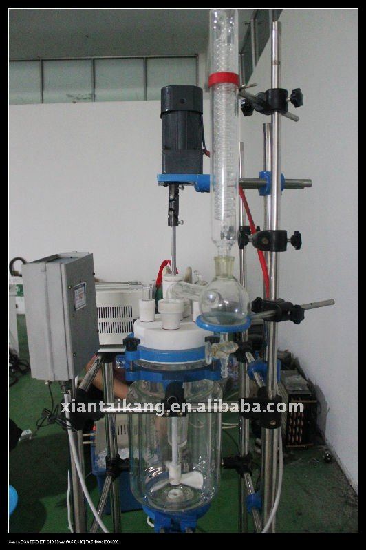 High Quality Jacketed Glass Reactor(Double Walled, GG3.3)