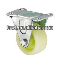 High Quality Light Duty White Fat Boy Rigid Caster Wheel