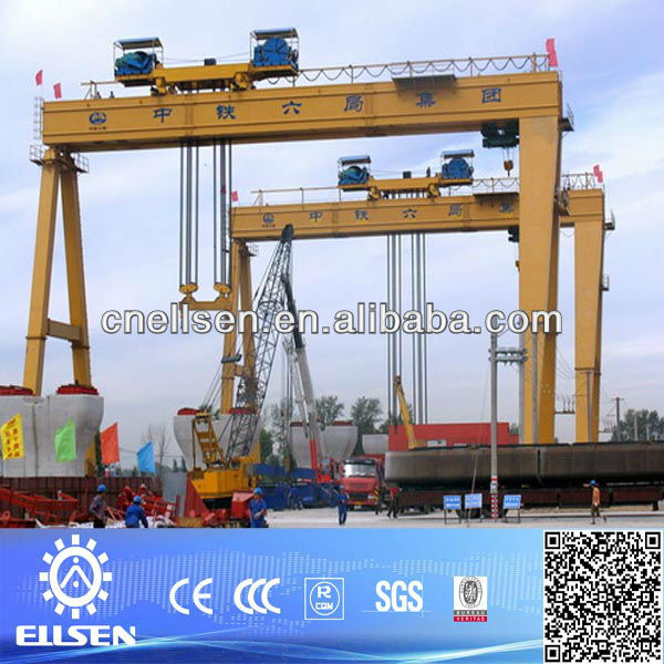 High quality single girder electric hoist gantry crane