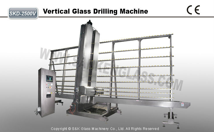 High Quality Vertical Glass Hole Drilling Machine