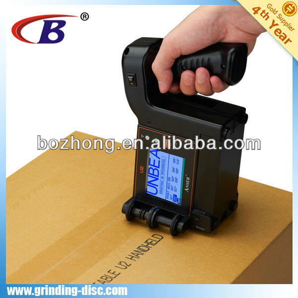 High Resolution Handheld Industrial Inkjet Printer