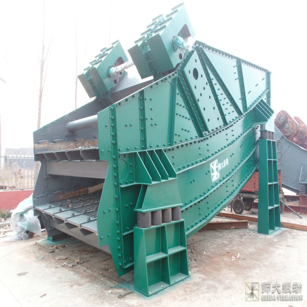 High screening efficiency mining vibrating sieve