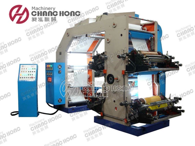High Speed 4 Color Flexography Print Machine(CH884)