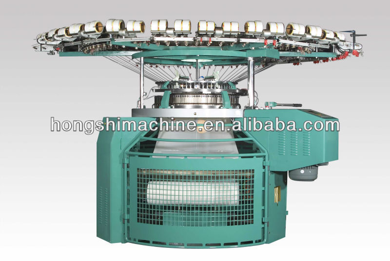 HIGH SPEED 4 TRACKS SINGLE JERSEY KNITTING MACHINE