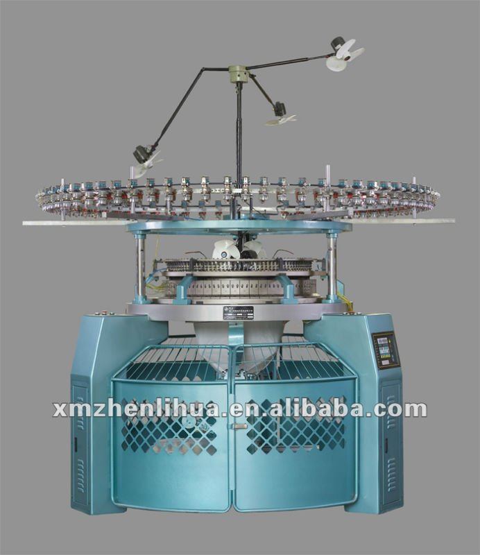 High Speed 4 Tracks Single Jersey Knitting Machine