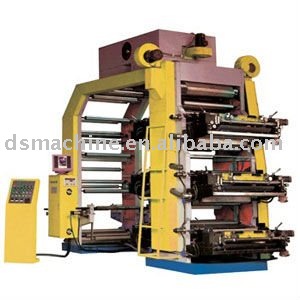 high speed 6 colors plastic film printing machine