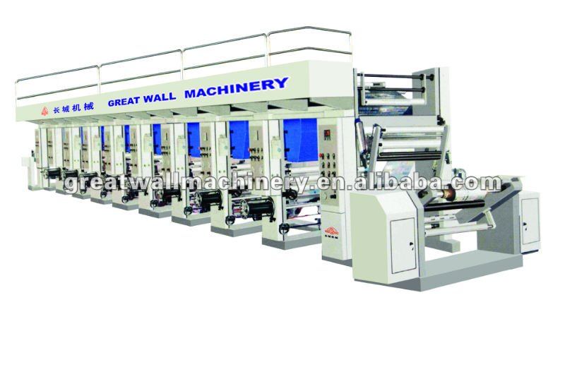 High Speed Automatic Gravure Printing Machine