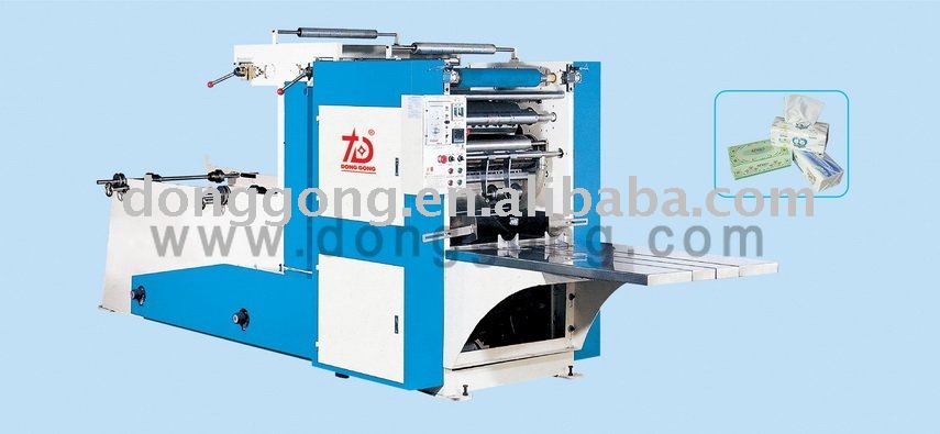 high speed box facial tissue paper machine