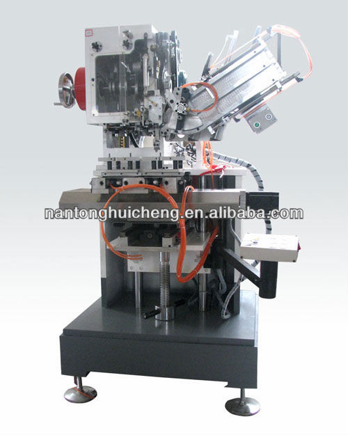 high speed brush and broom tufting and drilling machine