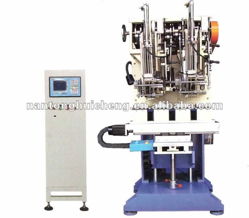 High Speed brush and broom tufting and drilling machine