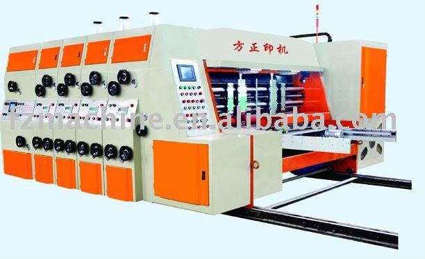 High speed cardboard printing slotting and Die-cutting machine