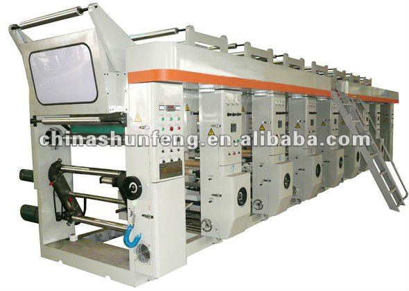 High Speed Computer Gravure Printing Machine/ High Speed Computer Rotogravure Printer