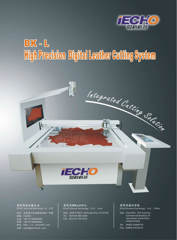High Speed Cutting machine for Leather Products