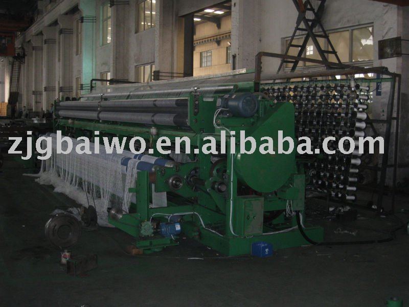 high speed double knots fishing net making machine