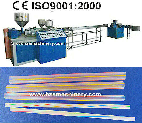 High Speed Drinking Straw Machine (With Collecting Part)