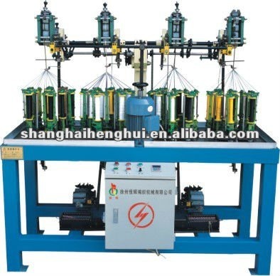 high speed elastic belt braiding machine