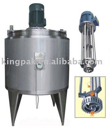 High Speed Emulsion Tank(fast ingredient for liquid food)