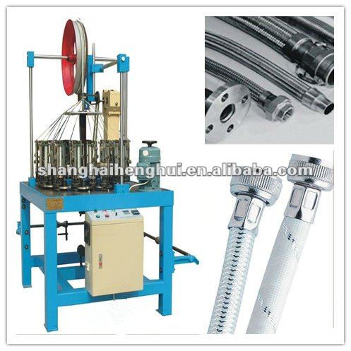 high speed flexible hose braiding machine