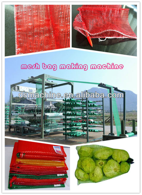 High speed mesh bag/leno bag making machine/machinery price