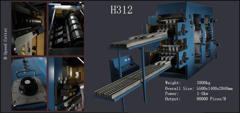 High-speed Paper Board Indentation Machine