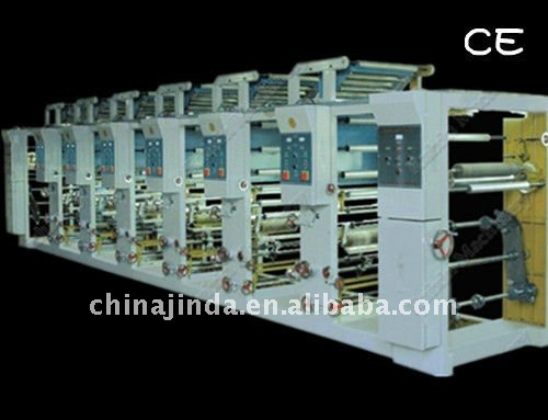 high speed rotogravure printing machine