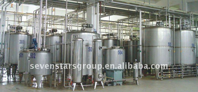 High speed syrup mixing tank