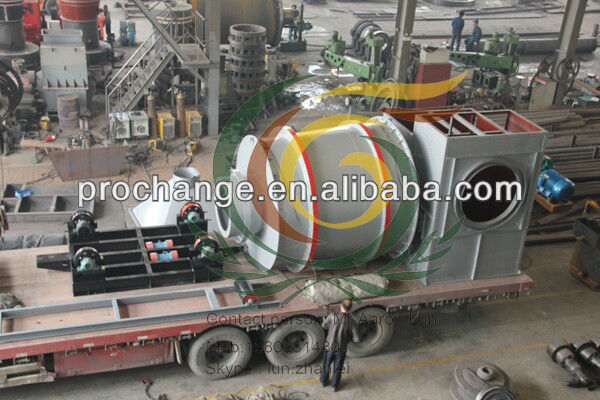 High temperature and low fuel consumption Silica Sand Drum Dryer Supplier