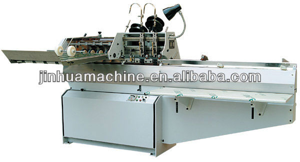 HL-DQB404-02C Semi-Automatic Saddle Stitching Machine with electric eye / catalogue making machine / Book stapler