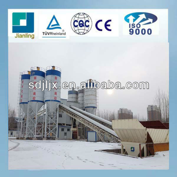 HLS90 concrete batching plant made in china