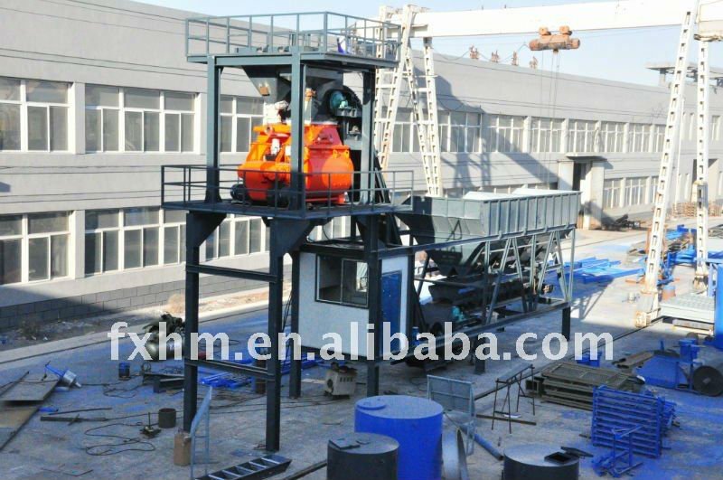 HMBP-ST60 Modular Concrete Batching Plant on sale