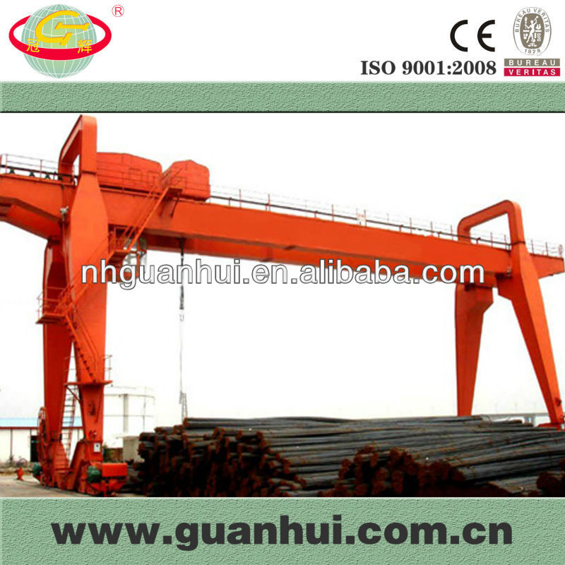 hoist trolley electric double girder factory gantry crane