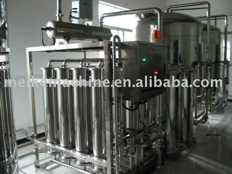 Hollow fiber super filter for mineral water treatment