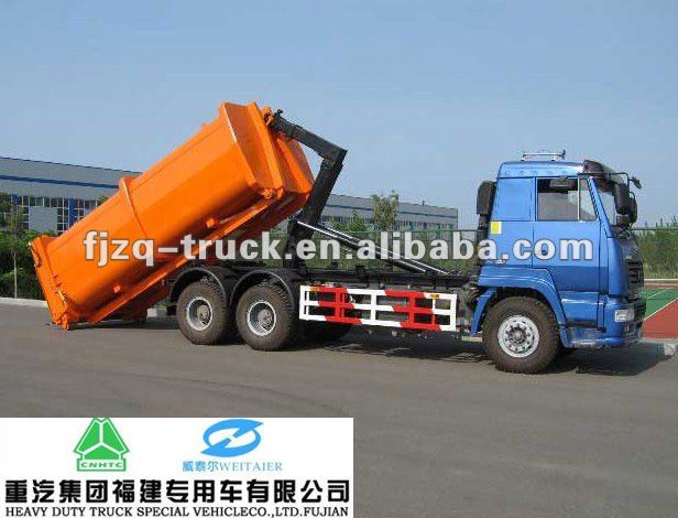 hook lift garbage truck