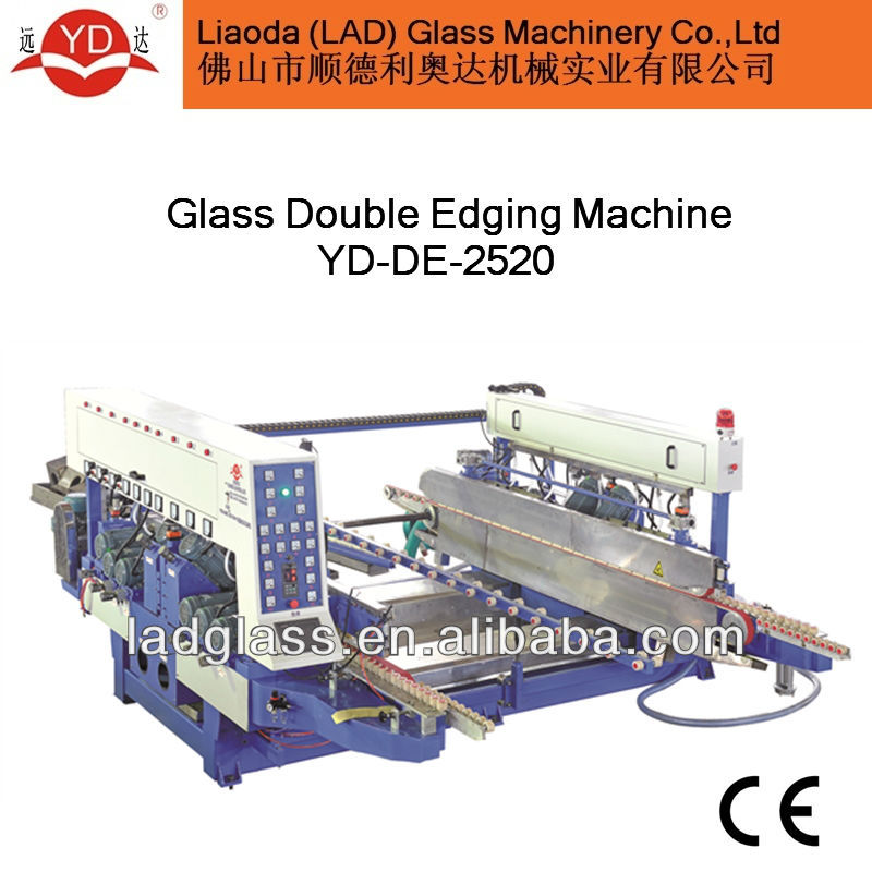 Horizontal double glass edging machine YD-DE-2520