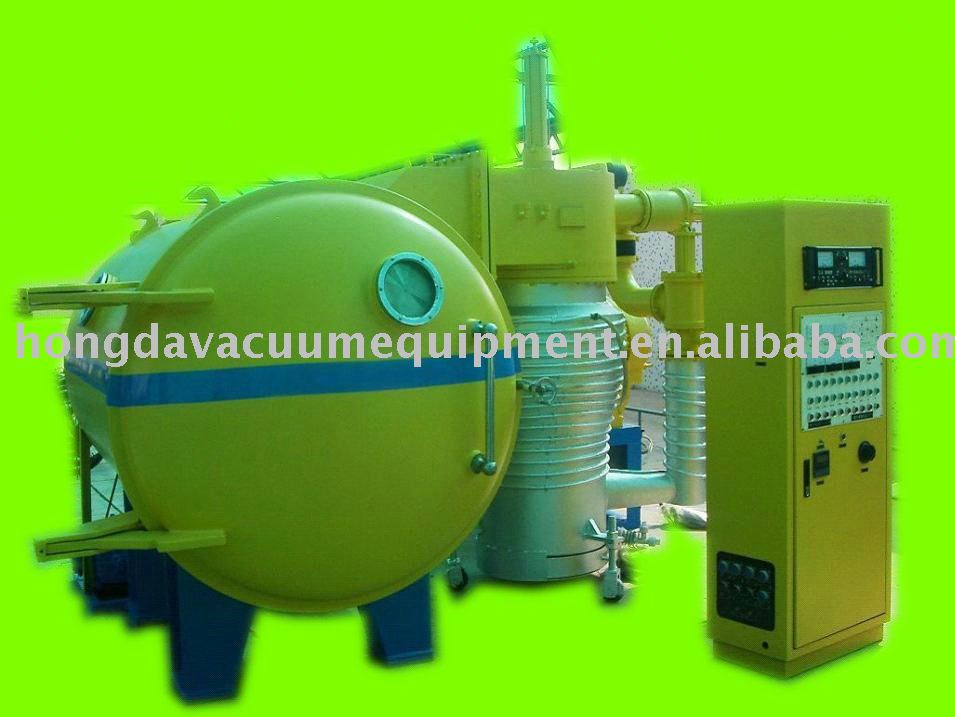 Horizontal evaporation film coating machine