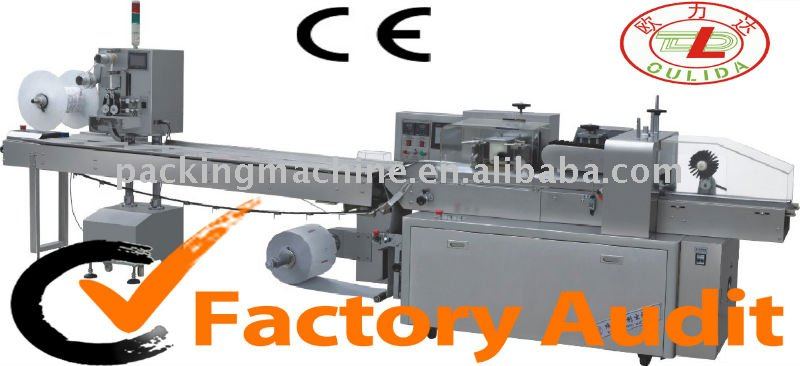 Horizontal Flow Wrapping Machine For Food