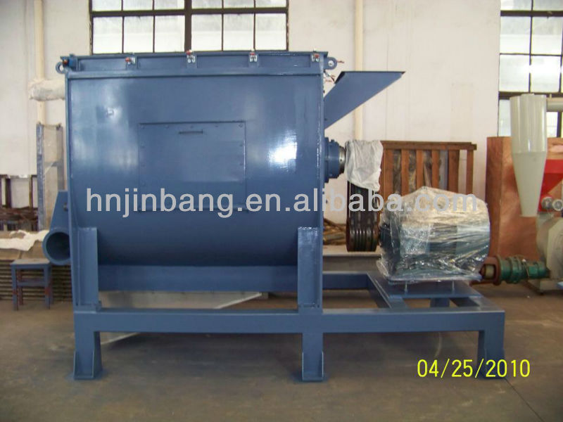 Horizontal hydroextractor machine used for Municipal wastewater