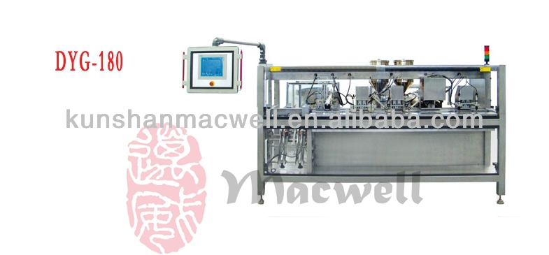 Horizontal Pre - made Pouch with Spout Fill - Seal Automatic Pesticide Packaging Machine