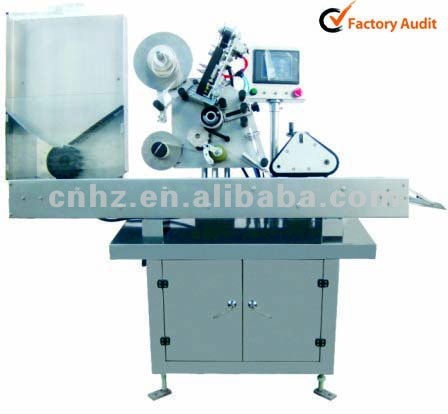 Horizontal self-adhesive labeller for cylinder, small roud thing