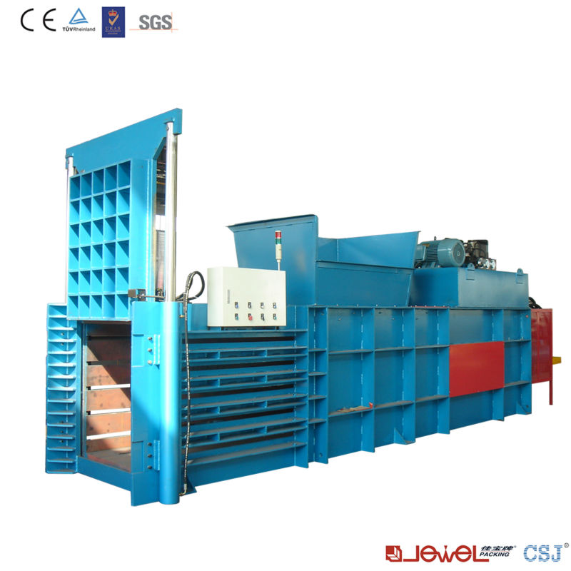 Horizontal Semi-automatic Hydraulic waste compactor