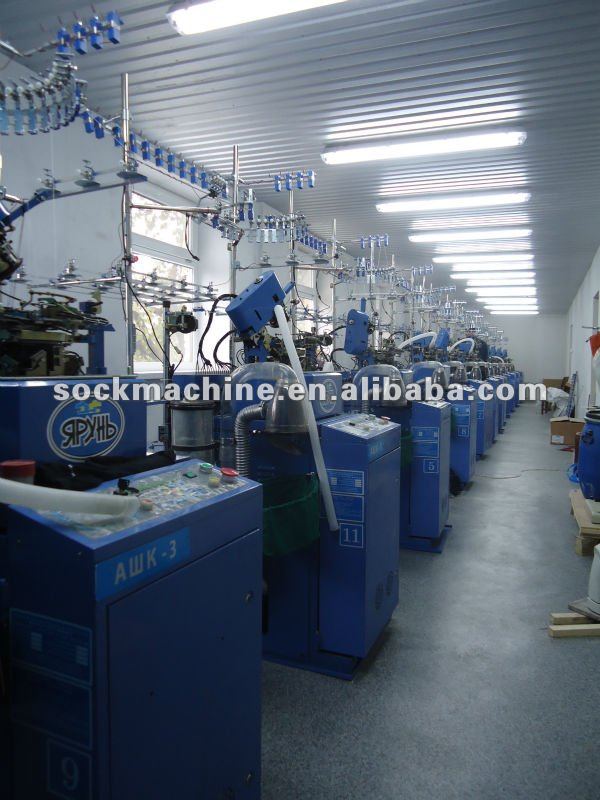 hosiery knitting machine