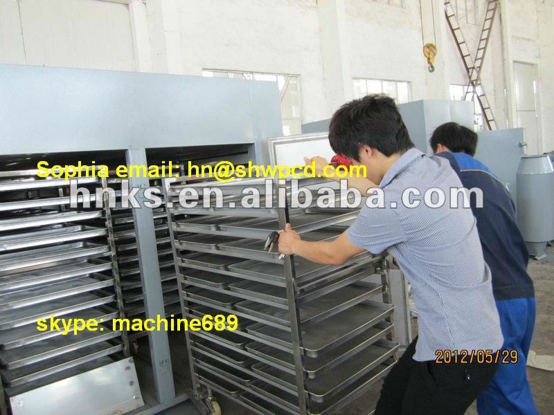 Hot air circulating oven machine/fish dryer machine