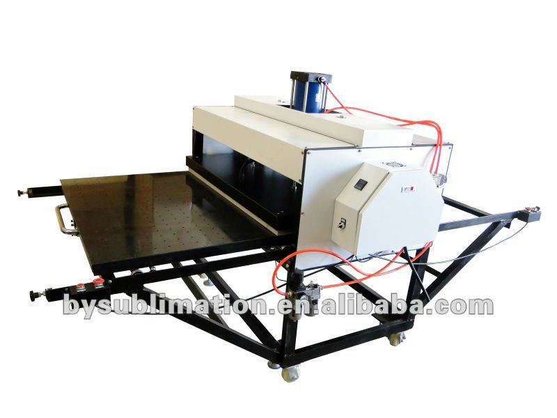 Hot Estampadora Plana Gran Formato--100x80cm Plancha - PRODUCTO (Pneumatic and Double Working Stations)-Size 80*100/100*120cm