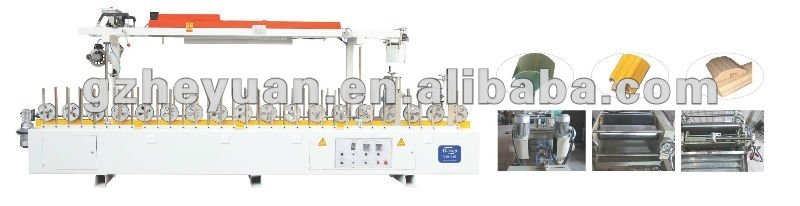 Hot glue wrapping machine