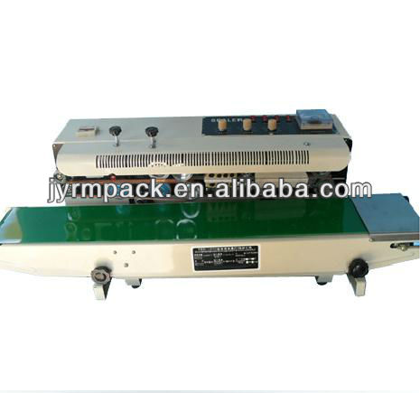 hot ink roller coding and sealing machine